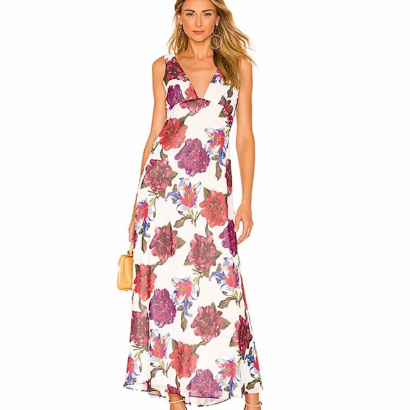 Privacy Please Dresses & Skirts - Privacy Please Descanso Maxi Dress Lilac Floral XS